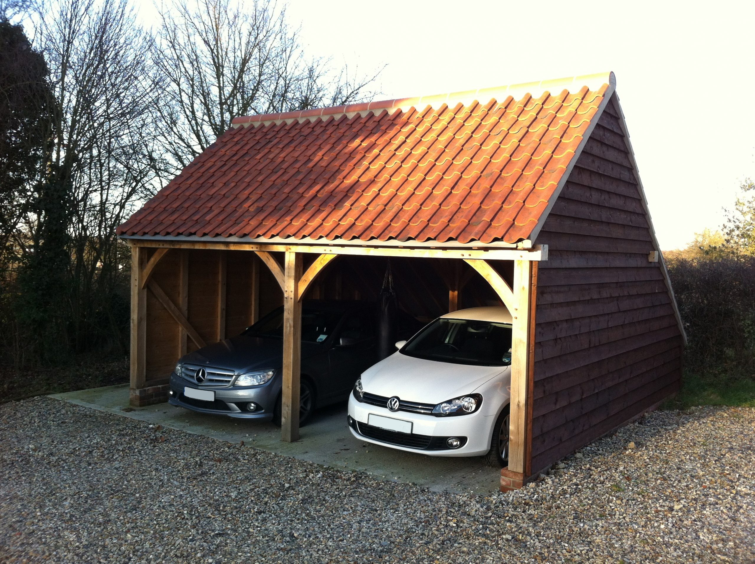 Sturdy Wooden Double Garage Kits The Garage Specialist